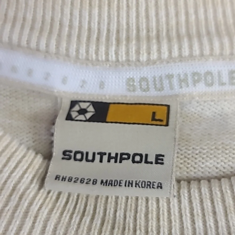 South Pole vintage stripped knit sweater